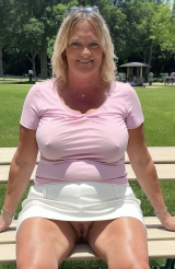 Diane Tanner a Hot Slutty Teacher Exposed in a Public Park 2