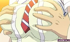 Big Titted Hentai Schoolgirl Gets Fucked In Classroom