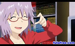 Cute Anime Babe Gets Fucked By A Futagirl