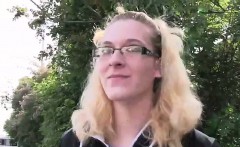Big Ass Blonde Amateur Fucks Outdoors In Public