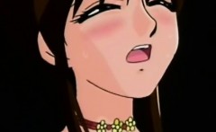 Roped Hentai Gets Vibrator In Her Pussy