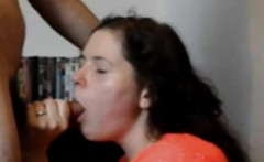 Polish Girl Blowing Hard Dick