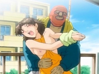 Tied up hentai mom with bigboobs swing fucked