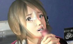 Busty 3d Anime Babe Gives Oral Sex