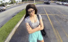 Ava Started Sucking Cock At The Parking Lot