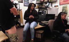 Two Women Try To Steal And Get Fucked By Nasty Pawn Guy