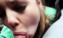 Perky Tits Teen Pounded By Pervert Stranger In The Backseat