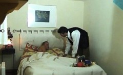 Hairy gay bear having fun with twink