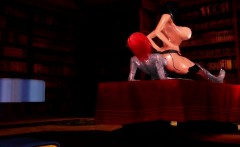 Crazy Exorcise Cartoon With Huger Dick