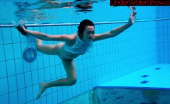 Perfect Shaved Teen In The Pool