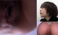 Japanese Babes Filmed Pee