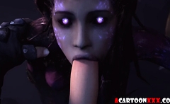 Starcraft futanari and Overwatch sex collection