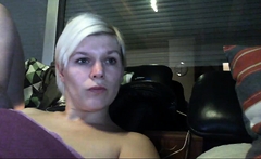 Blonde Milf Voyeur Watching Me Masturbate