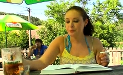 Insatiable Elena With Huge Natural Tits Adores Erected Wang