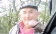 Grandpa in park