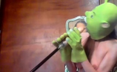 Sexy hottie Anetta Keys enjoys a solo toy masturbation