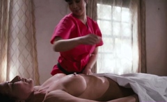 Milf And Asian Babe Does Pussy Licking