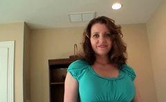 Brunette In Panties Creamed By Pov