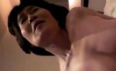 Amateur Mature Asian toying with Hubby
