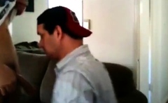 Sucking A Neighbor's Cock And He Cums On My Face