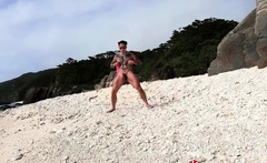 YOSHIKAWASAKIXXX - Japanese Yoshi Kawasaki Jerks Off Outdoor