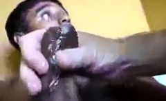 Arab Boy Cums!