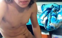 Hot Wanker on webcam