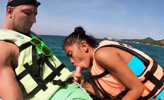 Thai Teen Giving Blowjob On A Jet Ski