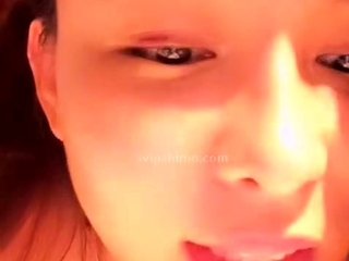 Pretty Japanese teen solo masturbation Uncensored