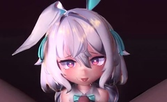 [nanameyomi] Bunny Girl's Smegma Cleaning