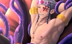 Uzui Tengen Vs Tentacles (( No Sound ))