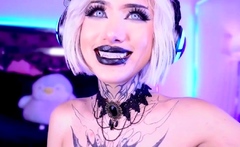 Emo E-Girl of the Dark Arts