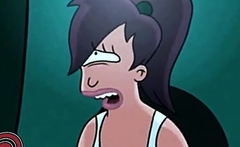Brunette Cums To Hentai