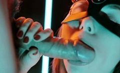 Hot amateur teen blowjob and facial HD video