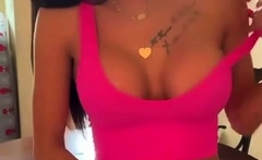 Cute amateur brunette gives pov blowjob and fuck