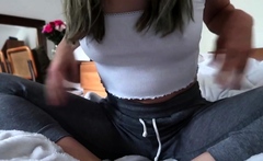 Solo girls masturbate until orgasm for