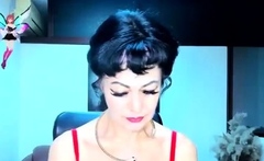 Brunette Solo Webcam Masturbation