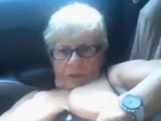 74-Year-Old Gisele's Sweet BBW Pussy on Webcam