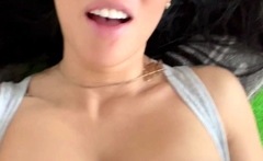 Great Big Boobs On Masturbating Redhead
