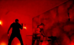 Hot Brunette In Stockings Masturbates Hard