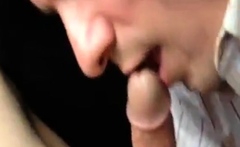 Car Blowjob For Str8 Amateur Stud