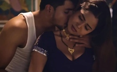 Indian Babe Red Satin Erotic Dancing