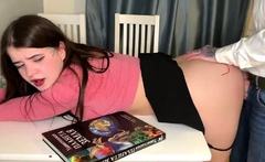 A Strict Teacher Fucked A Schoolgirl Hard And Finished In