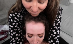 Naughty cuckquean wife testing coed