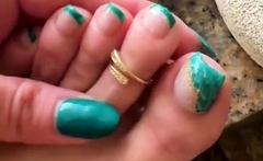 Undies nymph close by the Foot Fetish