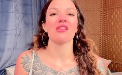 Big boobs milf masturbates with her dildo