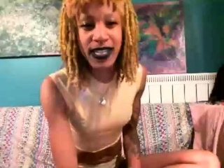 Amateur striptease and Solo masturbation