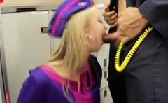 Fucking The Hot Flight Attendant