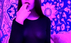 Brunette Solo Webcam Masturbation