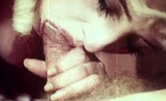 Amateur blonde girlfriend homemade blowjob and handjob